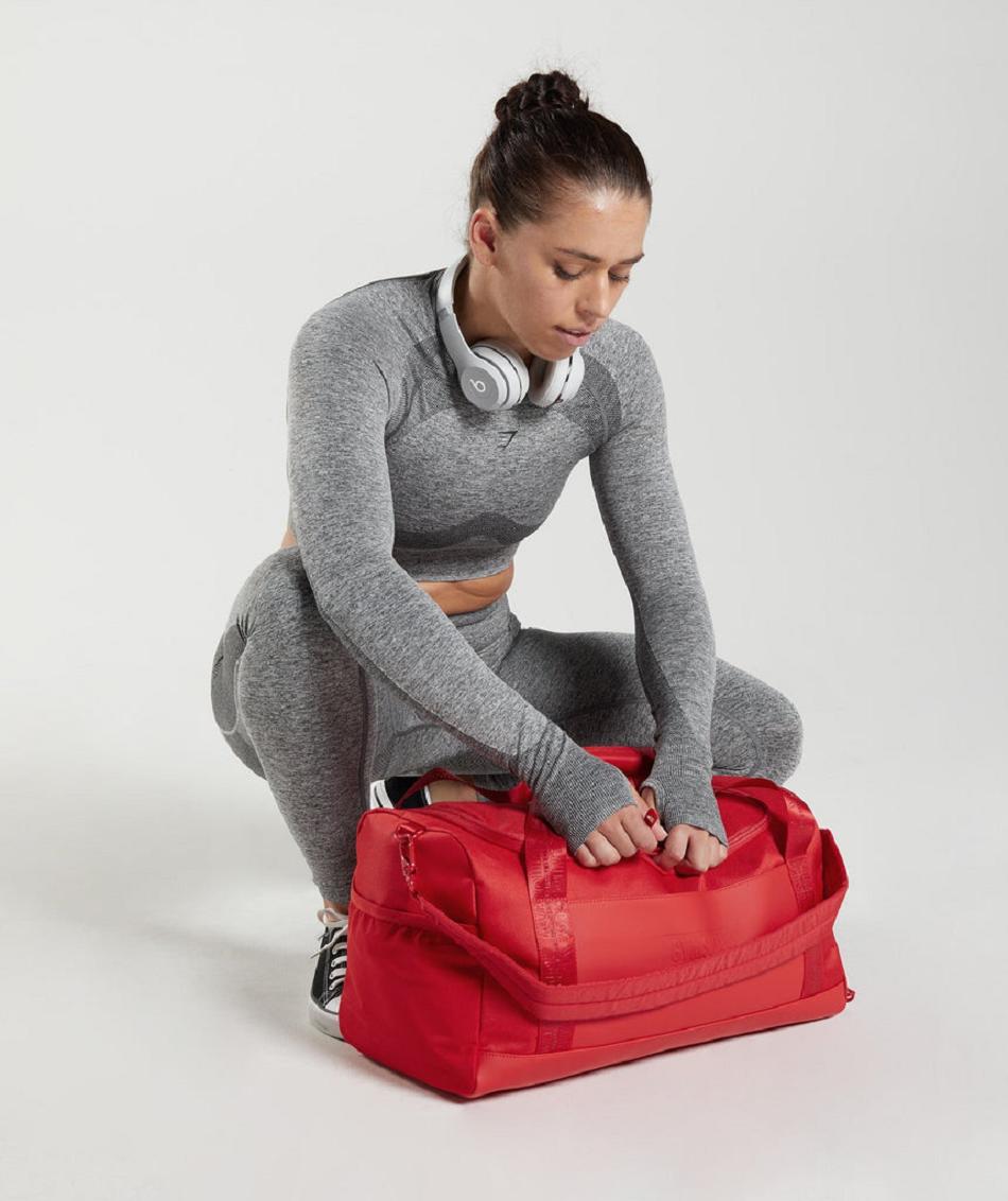 Plecaki Akcesoria Gymshark Small Everyday Holdall Czerwone | PL 4165LIS